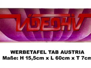 VINTAGE WERBETAFELN